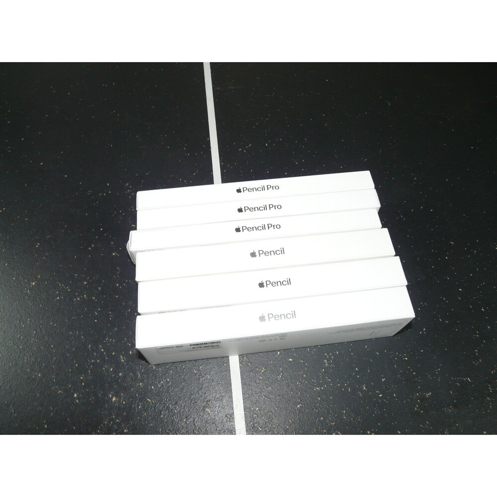 Apple Pencil & Pencil Pro Box Lot of 6 - EMPTY REPLACEMENT BOXES ONLY